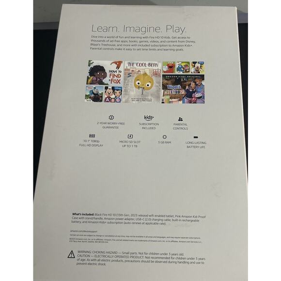 Amazon Kids Fire HD 10" Tablet (13th - 2023 Release) 32G With Memory Card - Picture 3 of 11